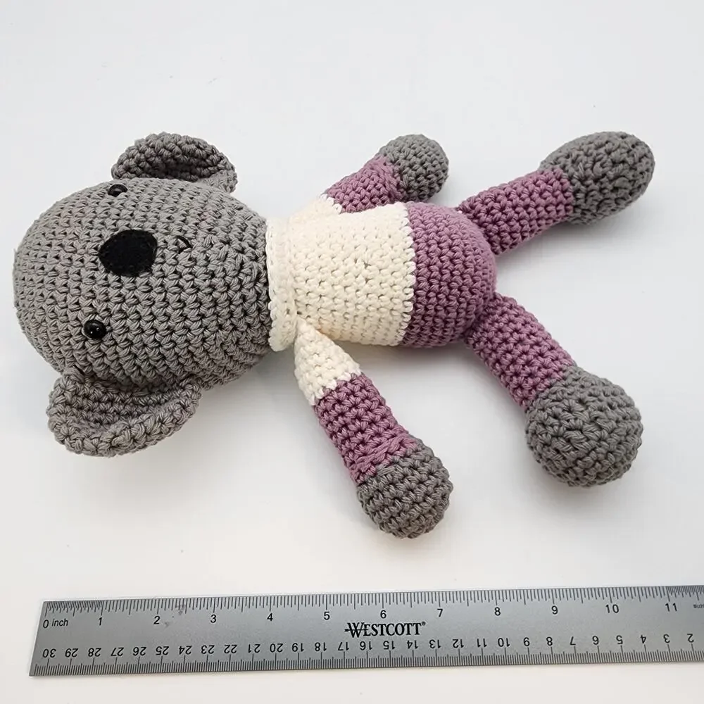 Crochet Koala Bear Plush Stuffed Animal Toy 10